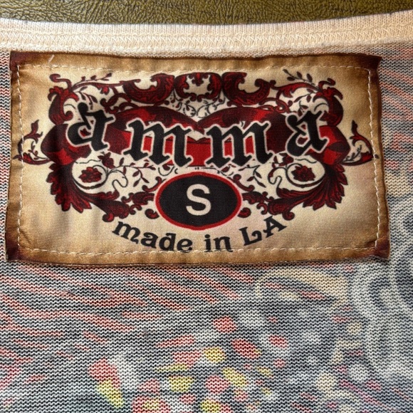 Anna Multicolor Long-Sleeve Patchwork Tunic - Picture 2 of 6